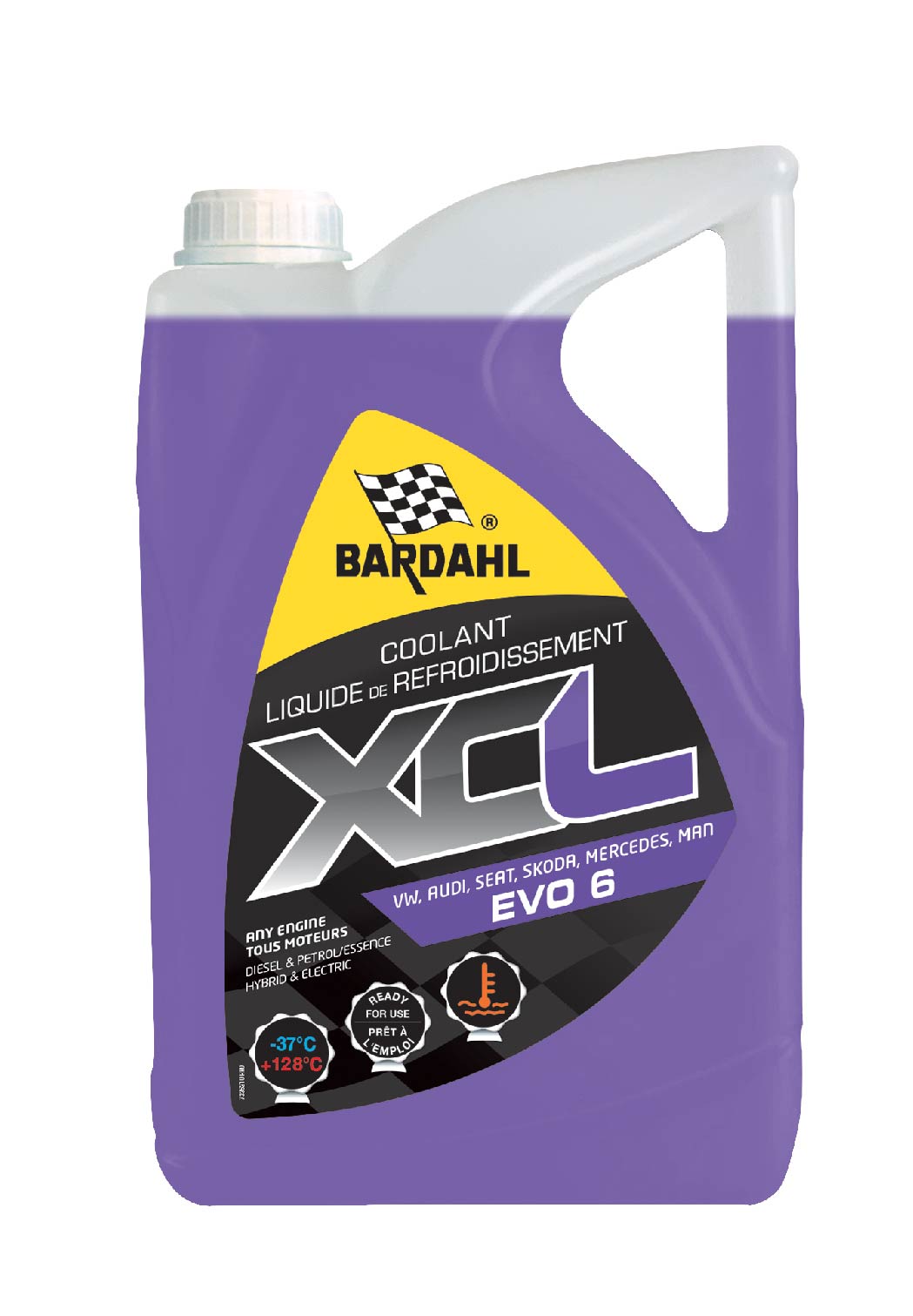 Bardahl XCL G12++ Evo 6 -37°C Réf 36653K