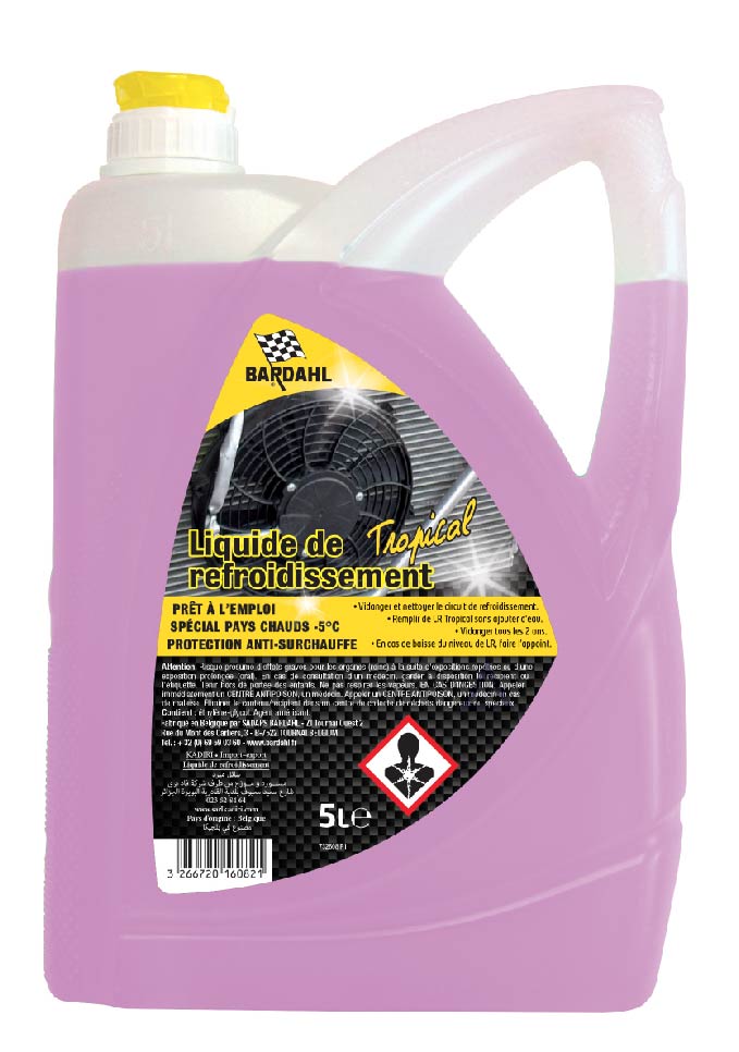 LIQUIDE REFROIDISEMENT TROPICAL ROSE Réf 6083K