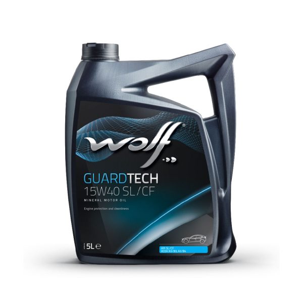 WOLF GUARDTECH 15W40 SL/CF 5L Réf 8300318 / 8330056