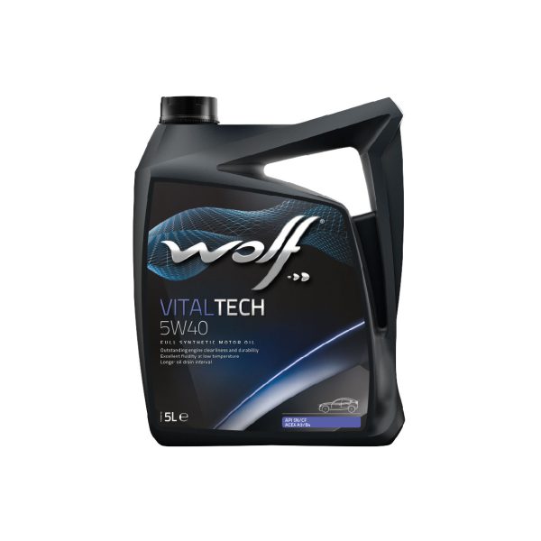 WOLF VITALTECH 5W40 Réf 8311291/  83383/ 8338359